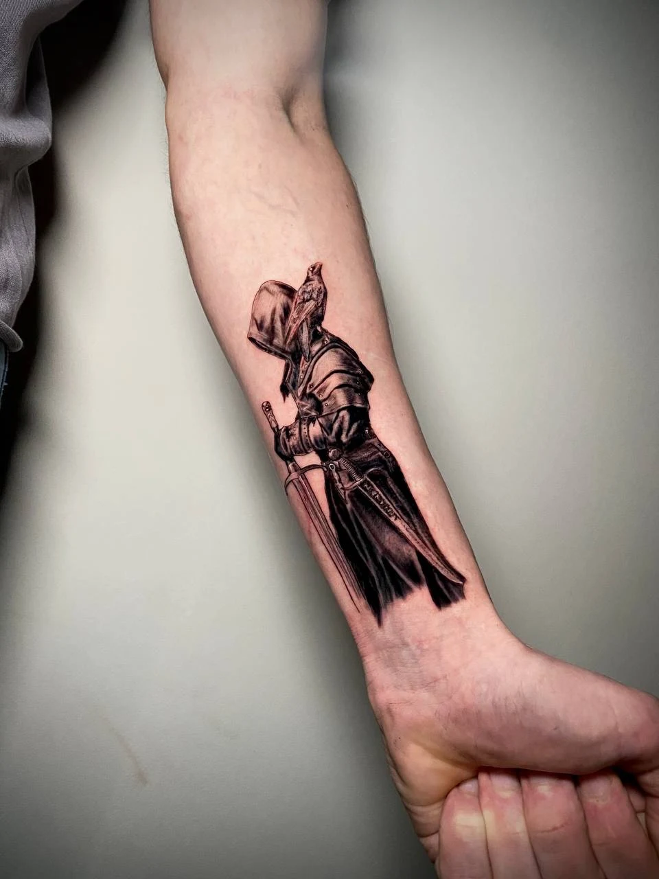 Tatuaż Realism — postać, praca Oleh, Fade House Łódź