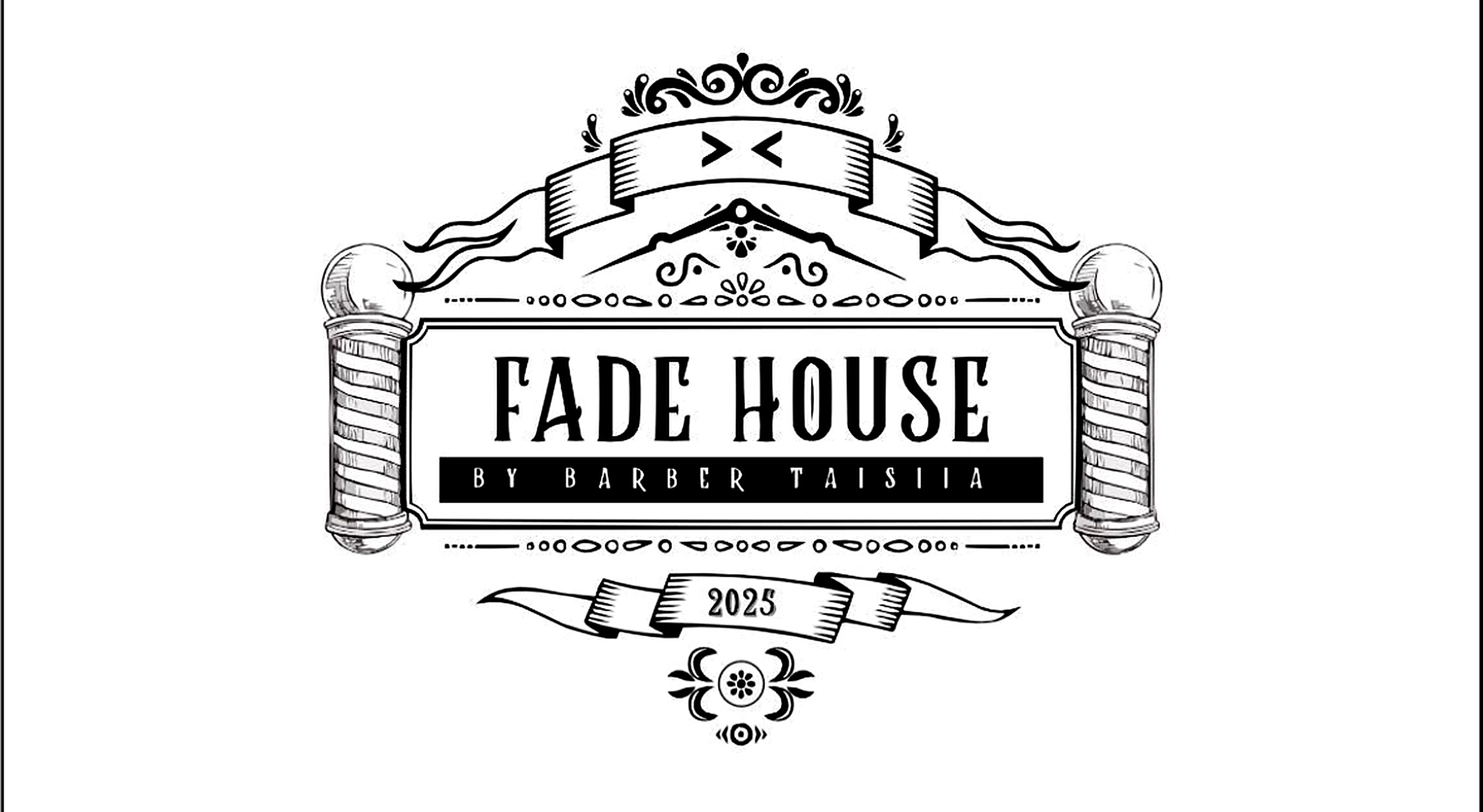 Emblemat Fade House by Barber Taisiia